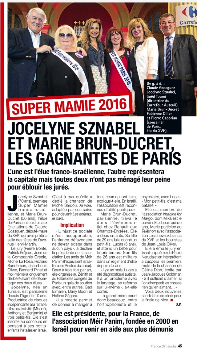 Super Mamie Franco Isralienne